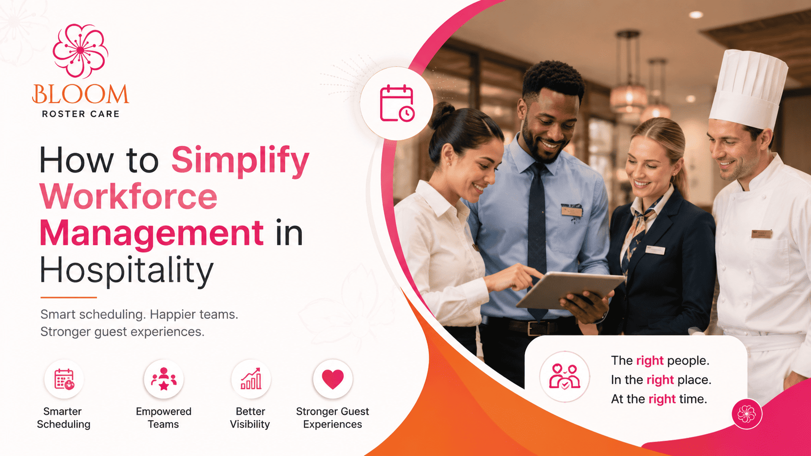 How to Simplify Workforce Management in Hospitality